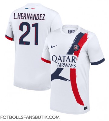 Paris Saint-Germain Lucas Hernandez #21 Replika Bortatröja 2024-25 Kortärmad